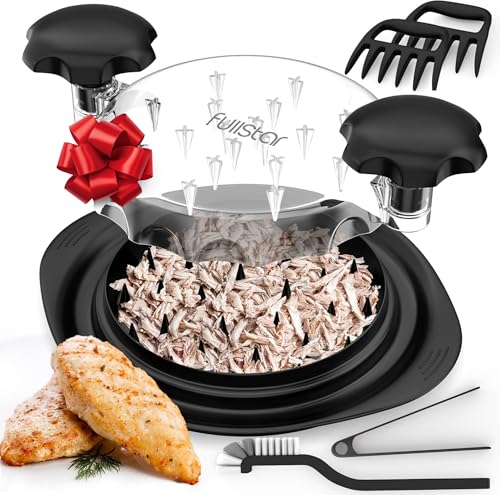 Unleash the Shred: FULLSTAR's Chicken Shredder Tool Twist Transforms Meal Prep!